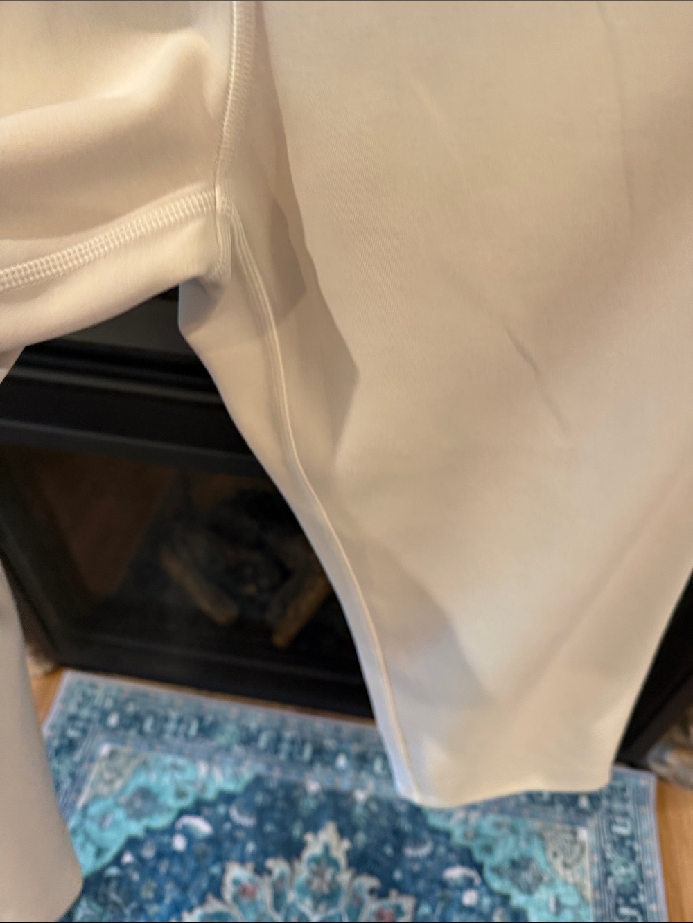 lululemon athletica Cream Cropped Pull-On Pants - Picture 3 of 5